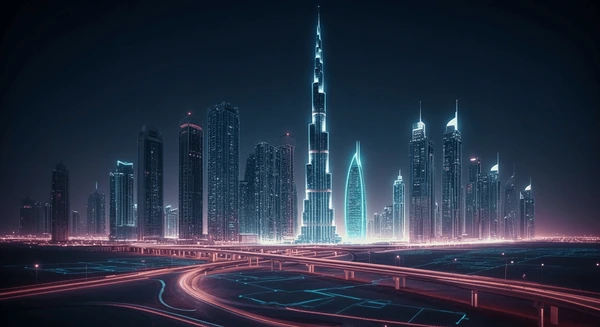 design futuristic blueprint skyline featuring 600nw 2512013891