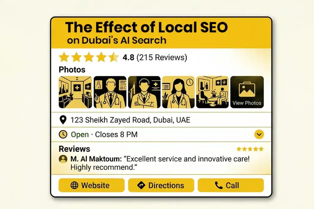The Effect of Local SEO on Dubai’s AI Search